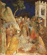 Simone Martini The Miracle of the Resurrected Child USA oil painting artist